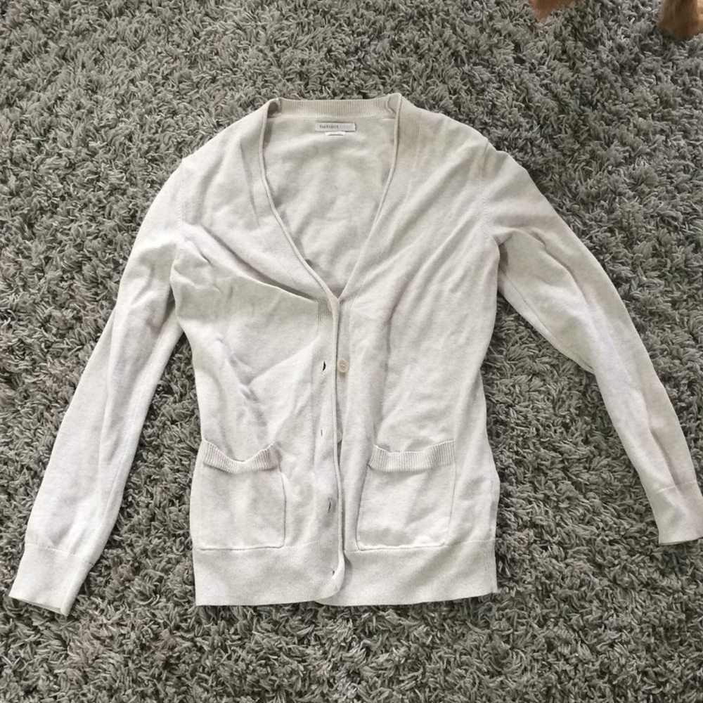 Cute cream cardigan